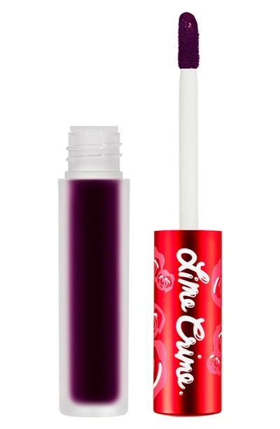 LIME CRIME VELVETINES MATTE LIQUID LIPSTICK - RAVEN