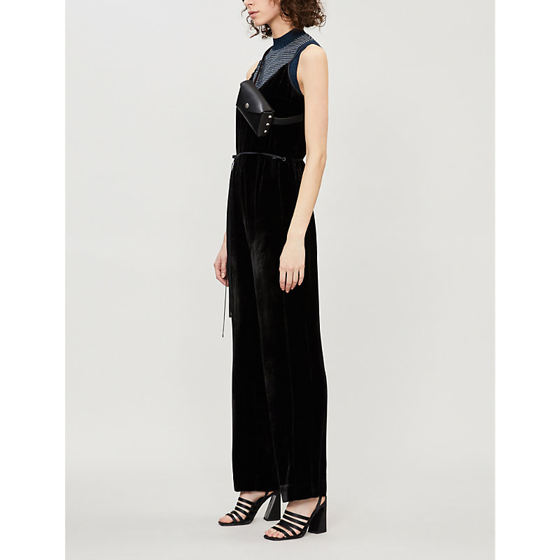 rag and bone velvet jumpsuit
