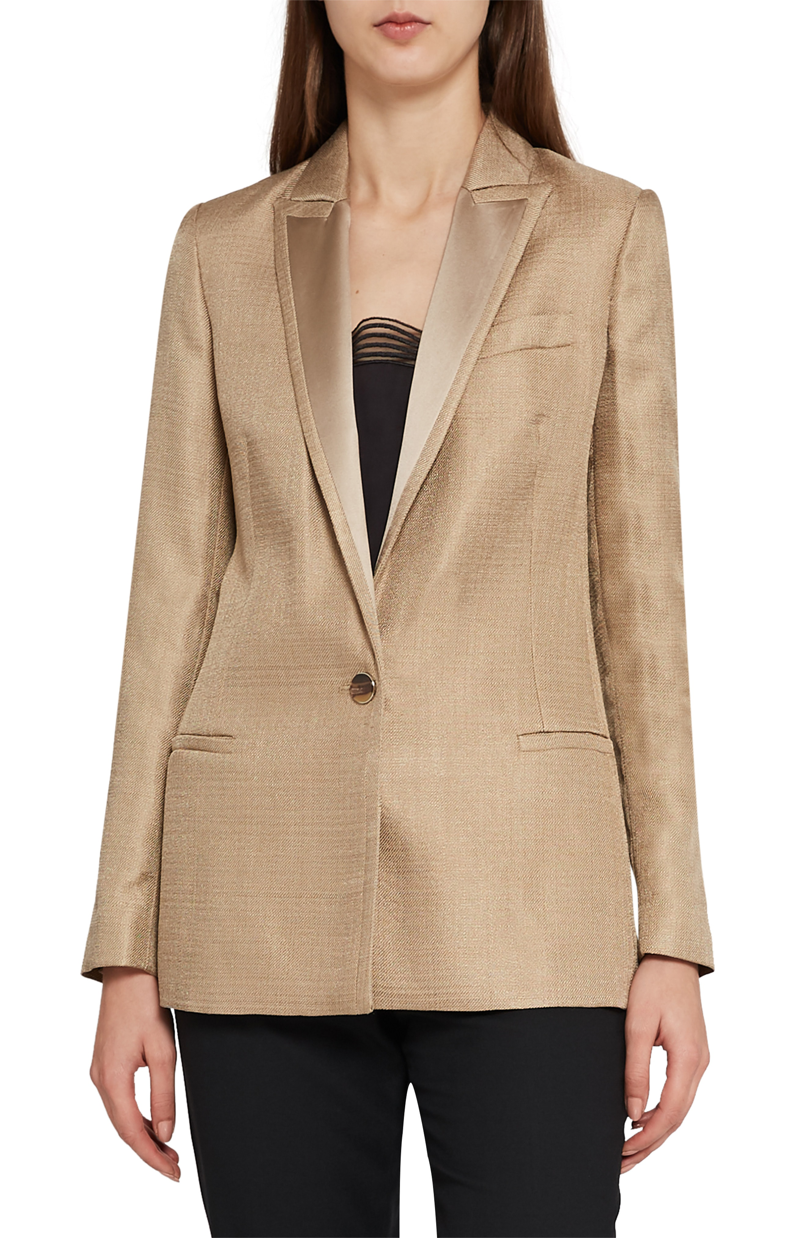 reiss gold jacket