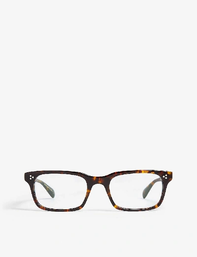OLIVER PEOPLES OLIVER PEOPLES WOMEN'S HAVANA OV5381U CAVALON SQUARE-FRAME GLASSES