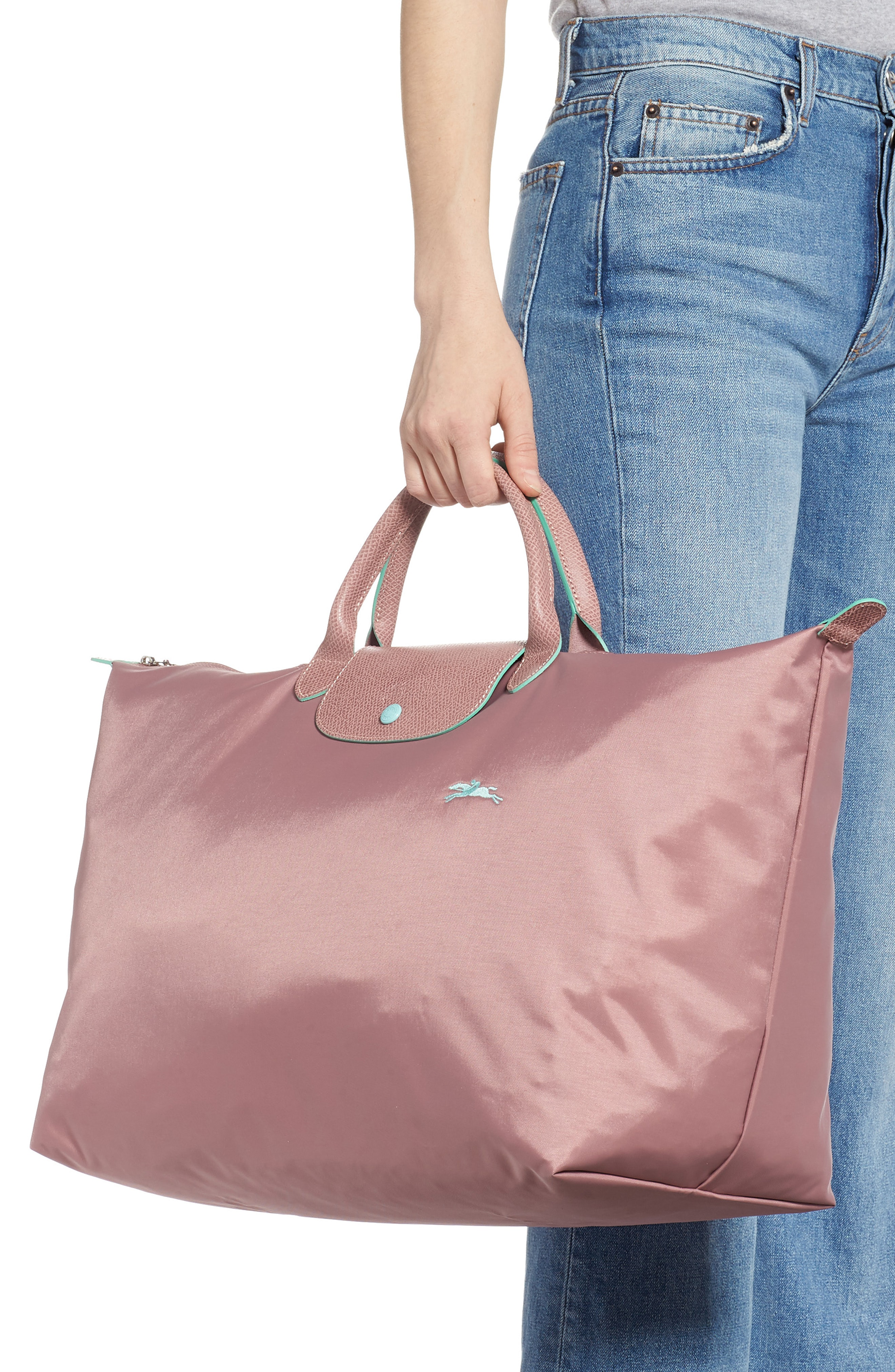 antique pink longchamp