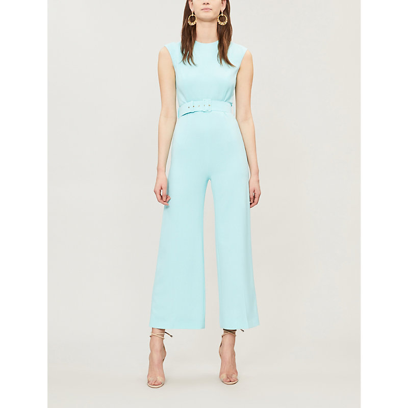 emilia wickstead blue jumpsuit