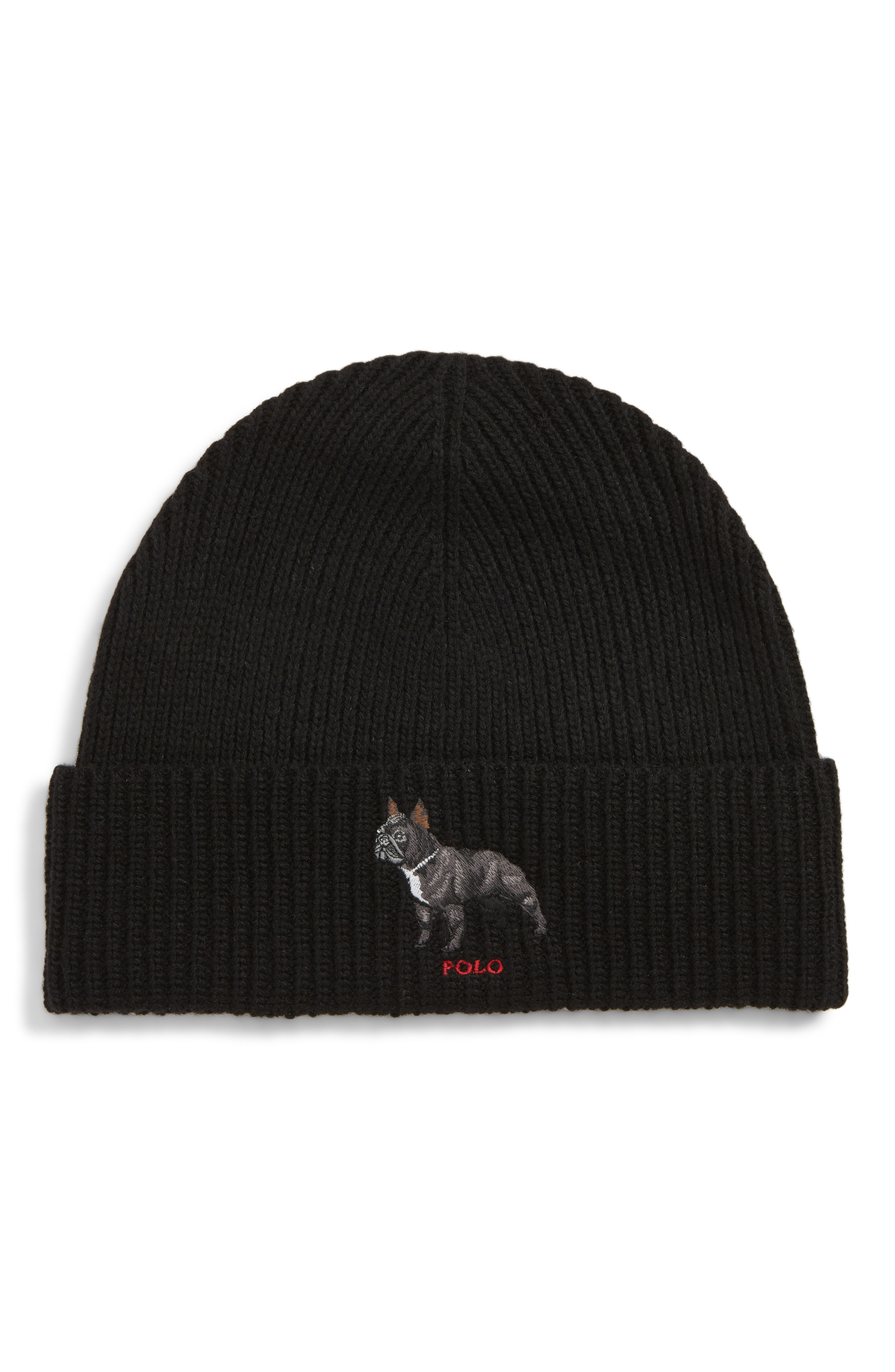 polo bulldog beanie