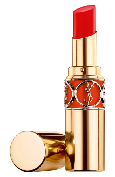 SAINT LAURENT ROUGE VOLUPTE SHINE OIL-IN-STICK LIPSTICK - 46 ORANGE PERFECTO