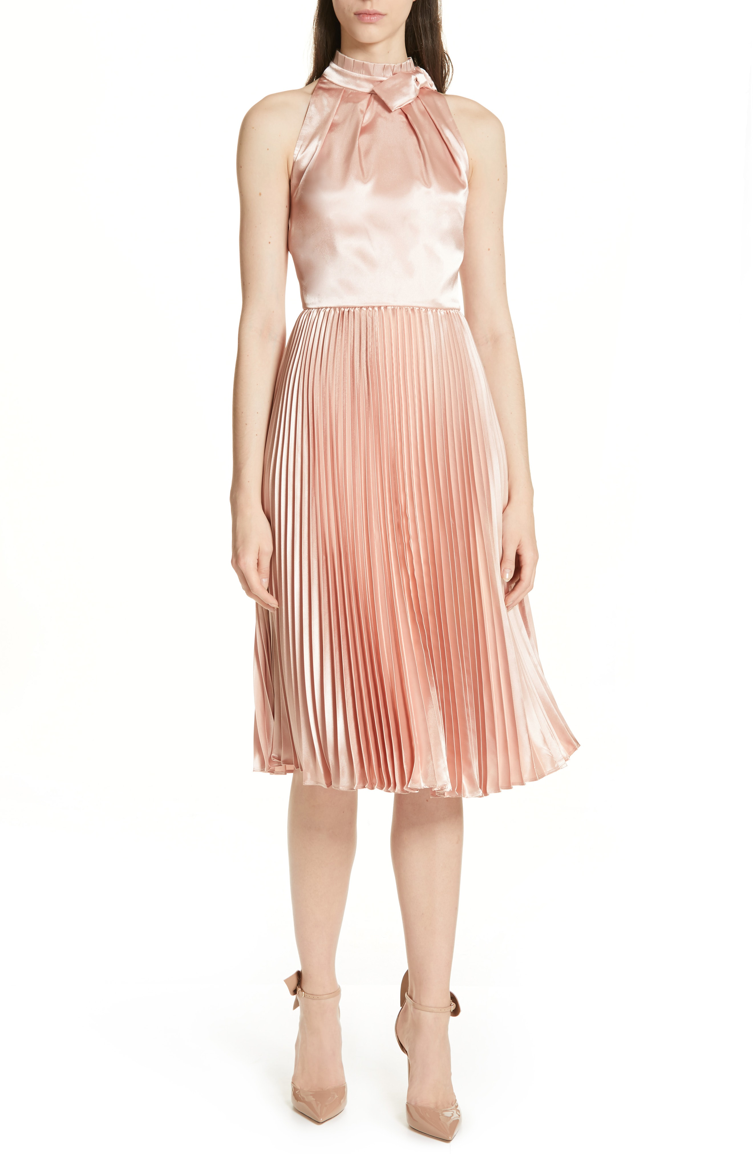 rose gold ted baker dress