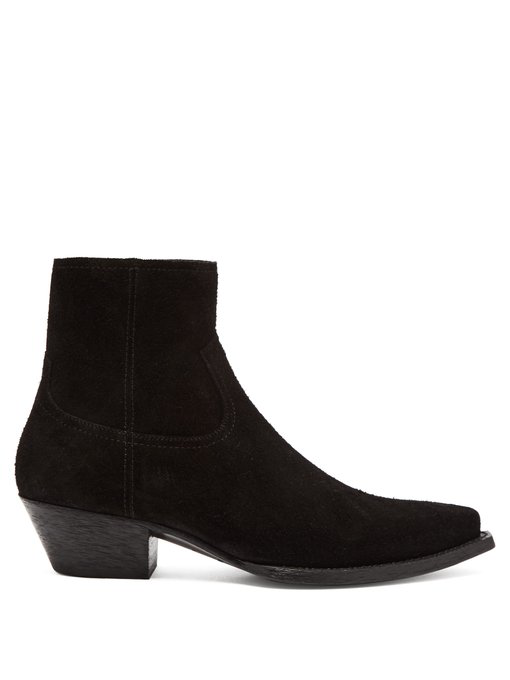 saint laurent ankle boots womens