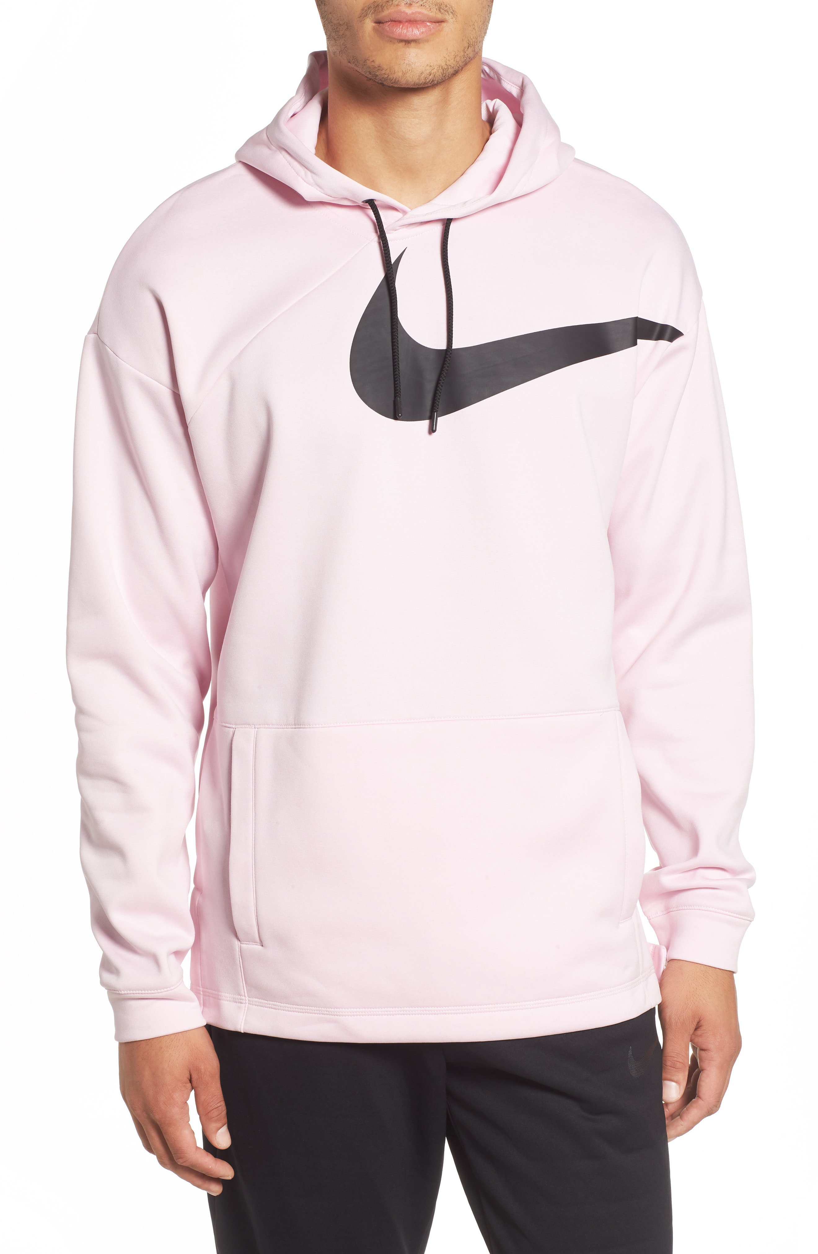 black nike therma fit hoodie