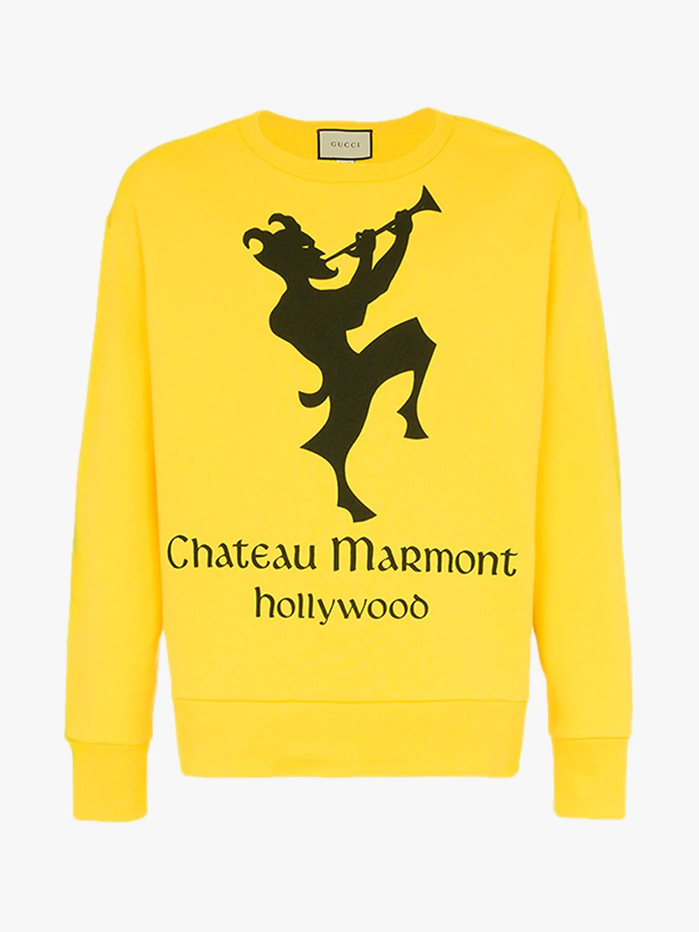 gucci sweatshirt yellow