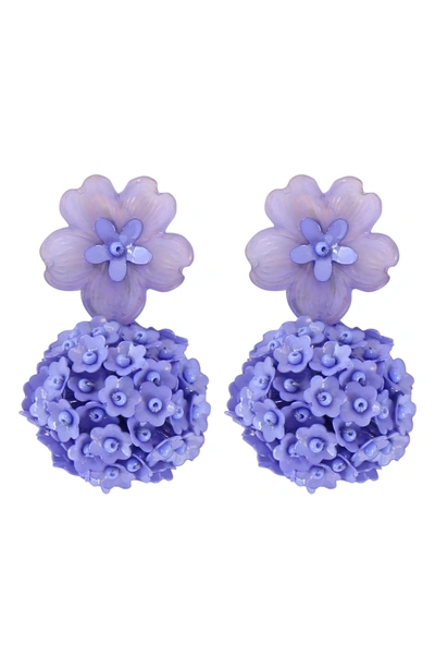 SACHIN & BABI FLEUR DROP EARRINGS