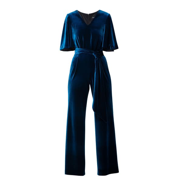 velvet jumpsuit womens