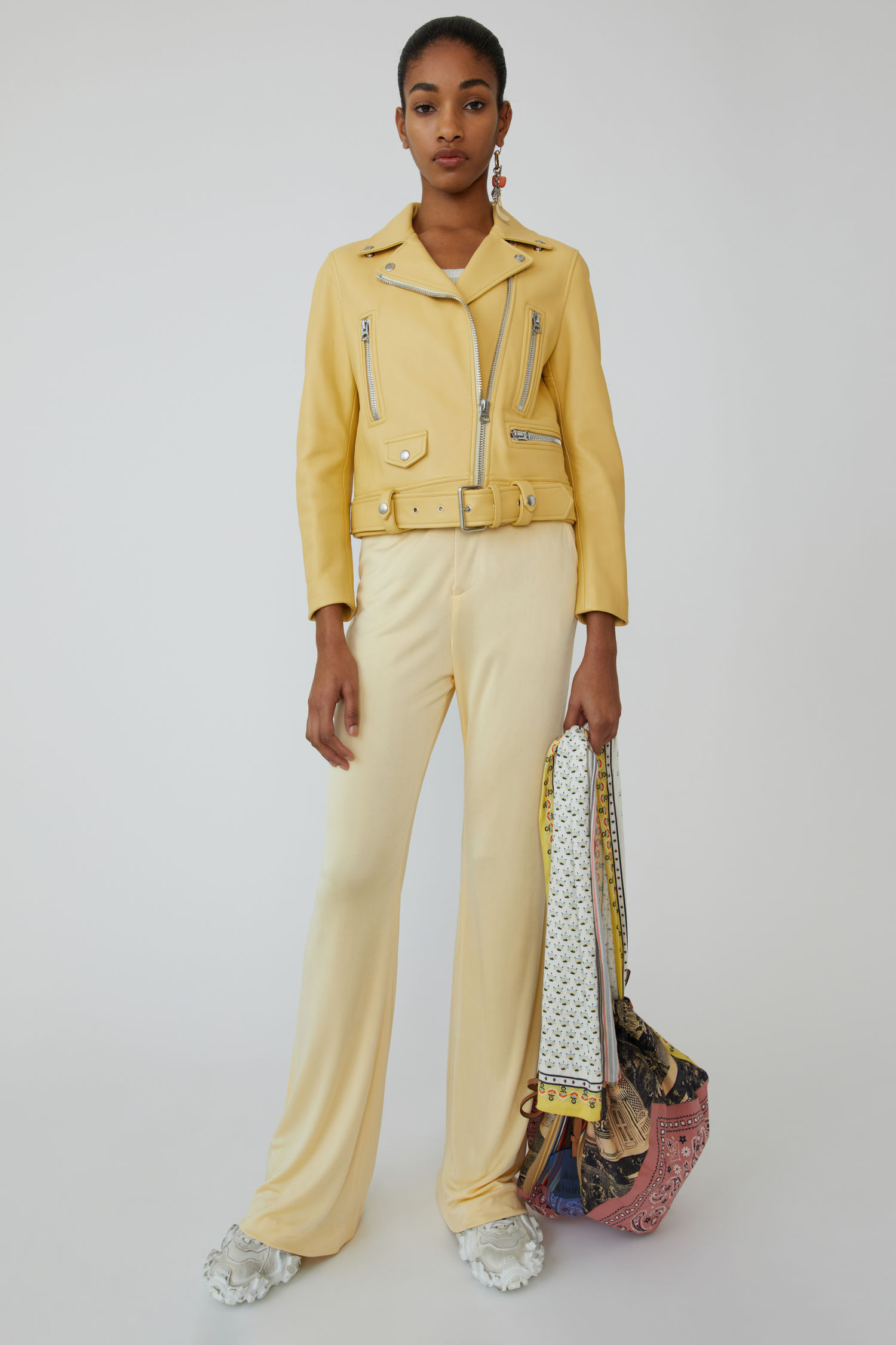 acne studios yellow jacket