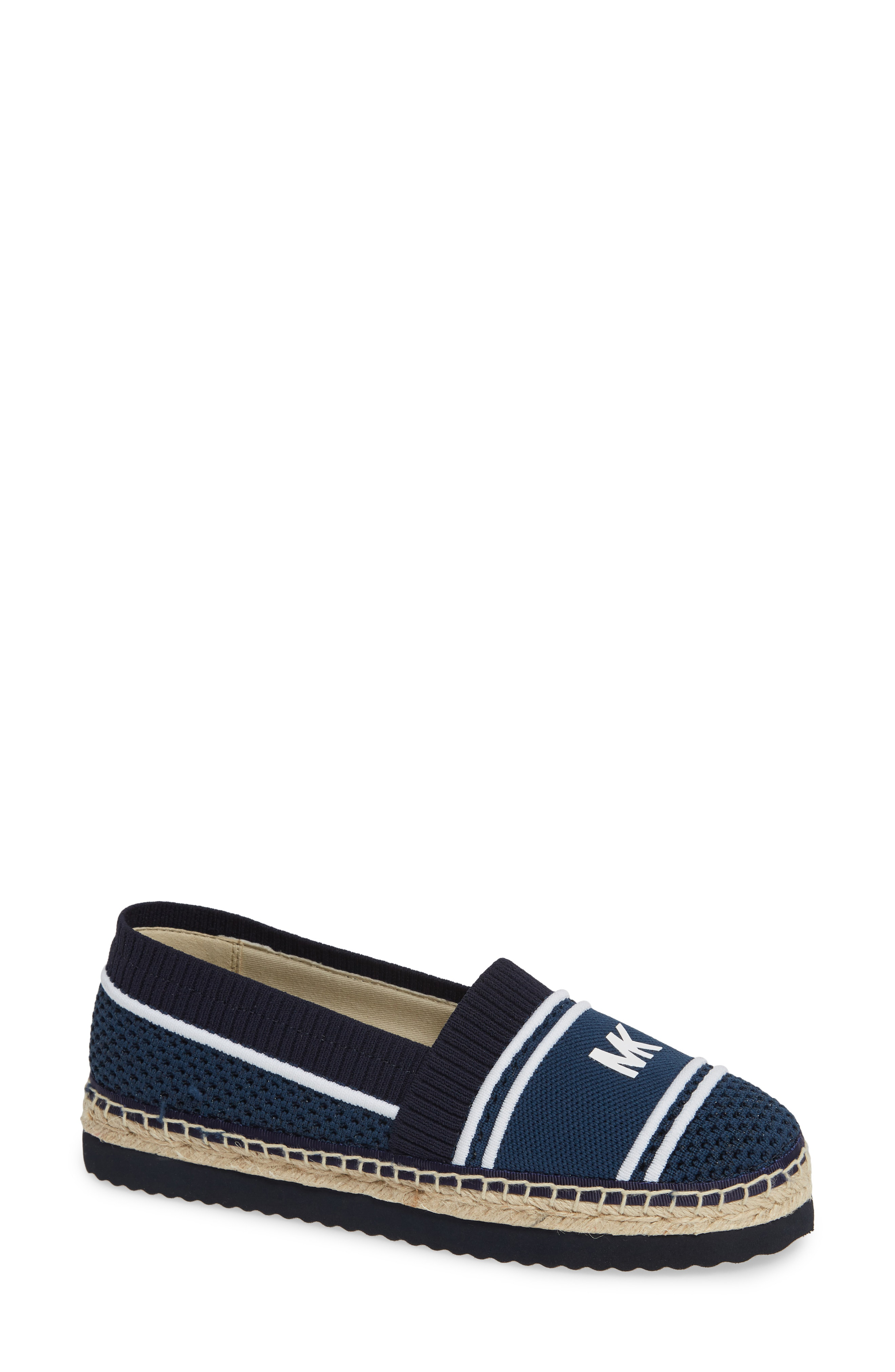 Shop Michael Michael Kors Raya Espadrille Admiral Fabric