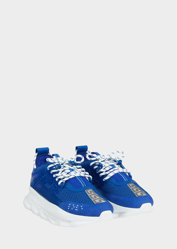 chain reaction sneakers blue
