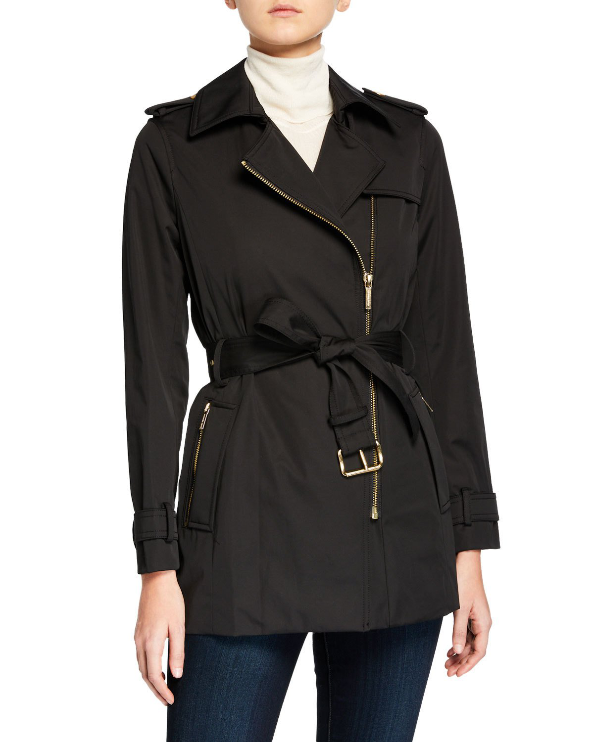 michael michael kors trench coat