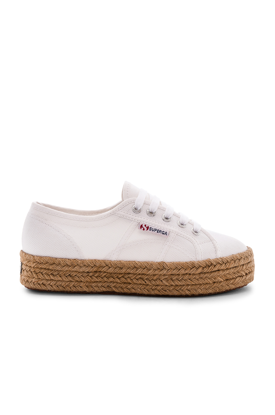 white platform espadrilles