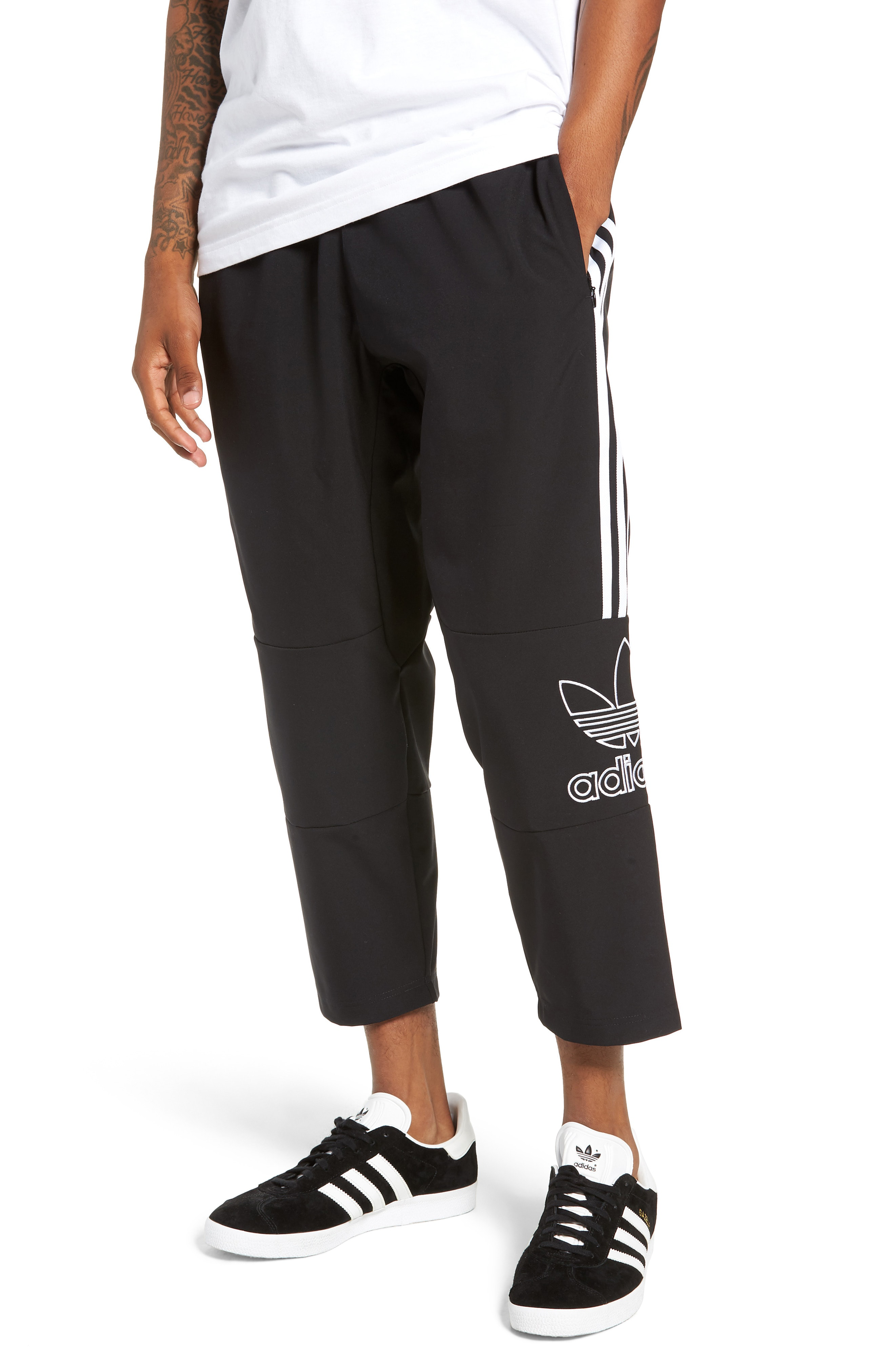 adidas cropped pants