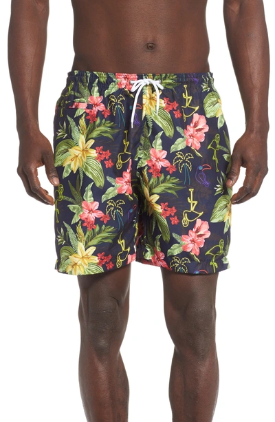 TRUNKS SURF & SWIM CO. SANO PRINT SWIM TRUNKS
