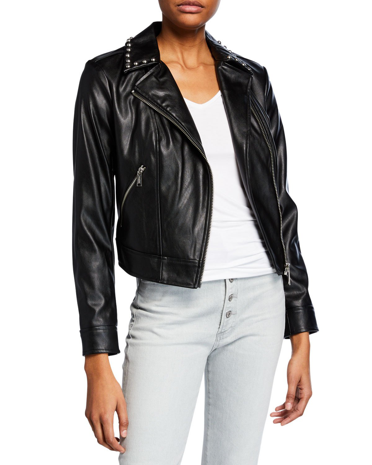 michael kors studded jacket