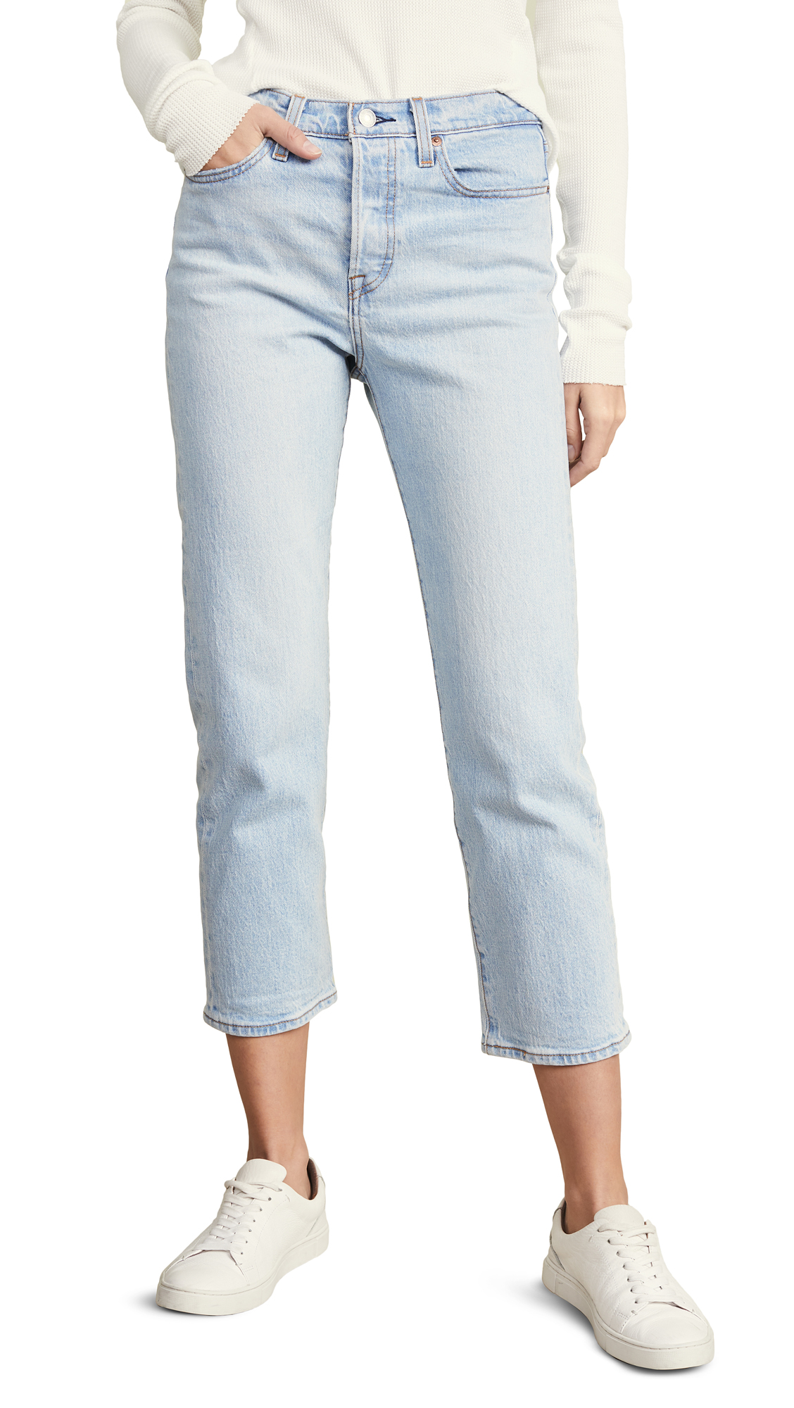 levi's grey wedgie straight jeans