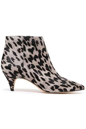 ankle boots leopard print