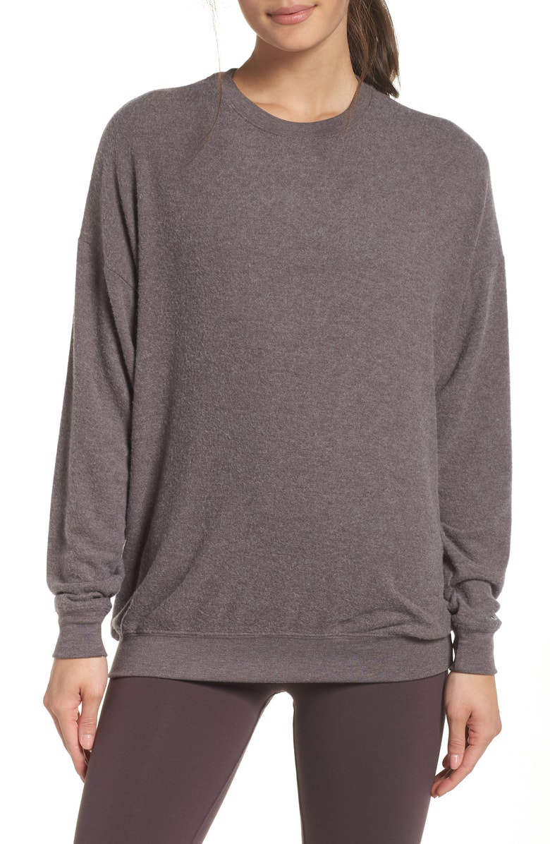 alo yoga soho pullover