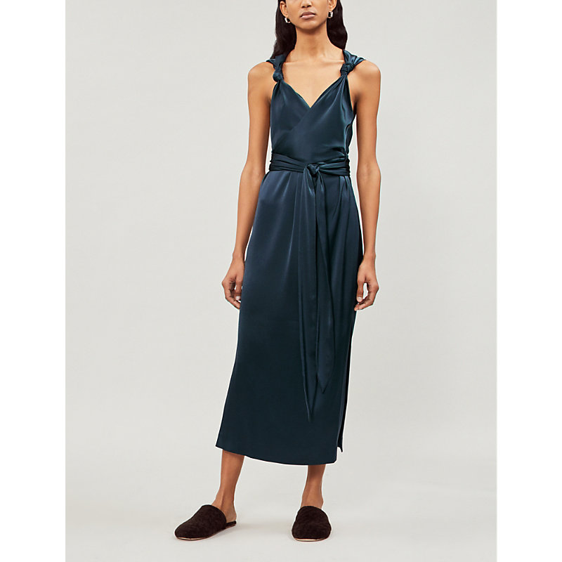 nanushka satin dress