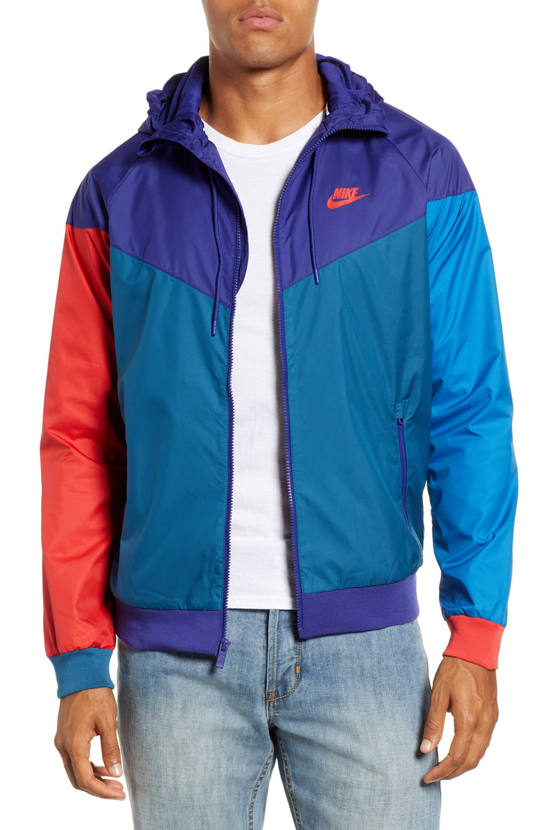 nike colorblock jacket