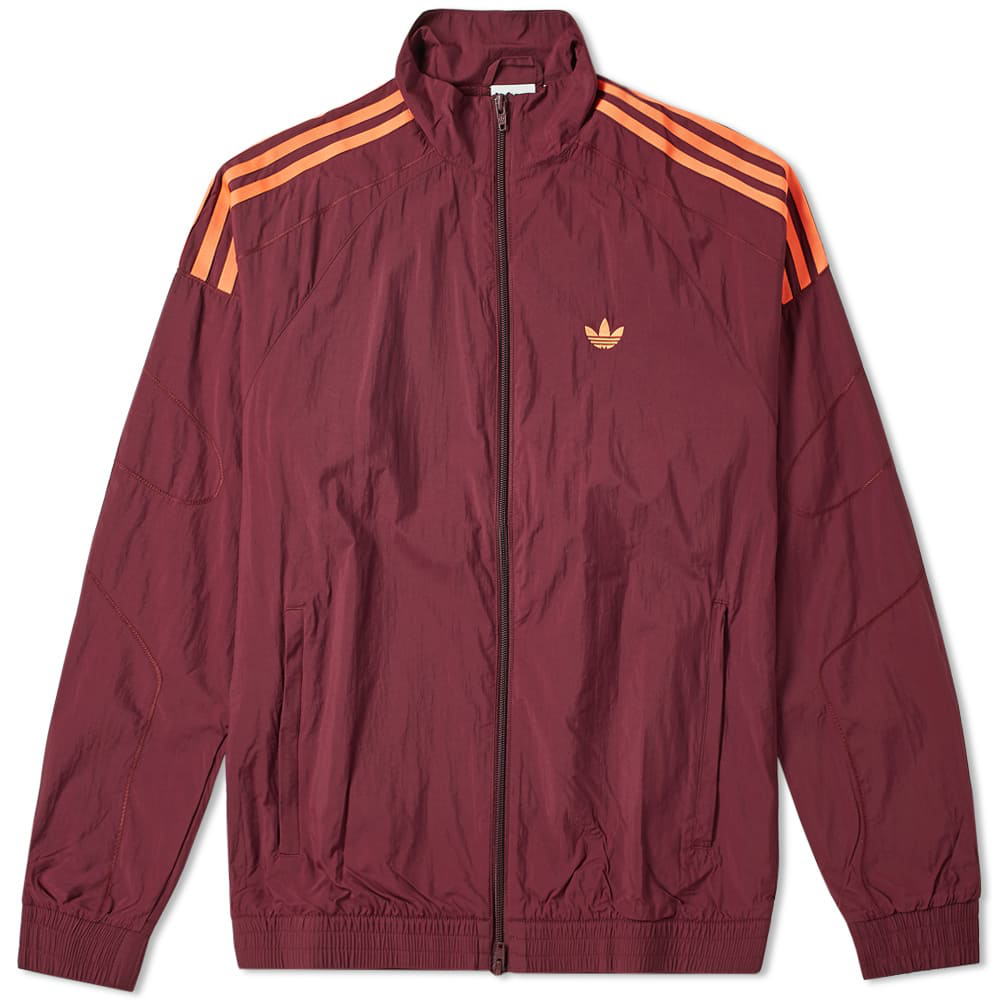 adidas woven track top