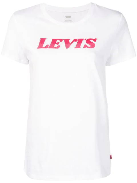 levi's red and white top