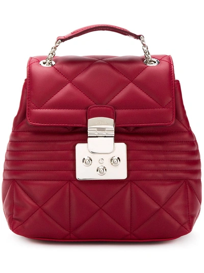 FURLA FURLA FORTUNA BACKPACK - RED