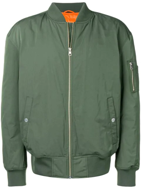 calvin klein olive green jacket