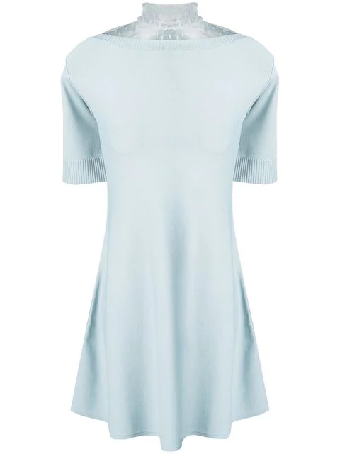 red valentino light blue dress