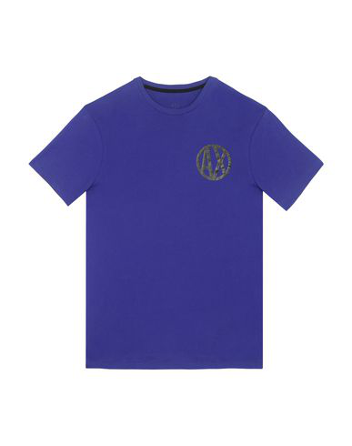 purple armani exchange t shirt