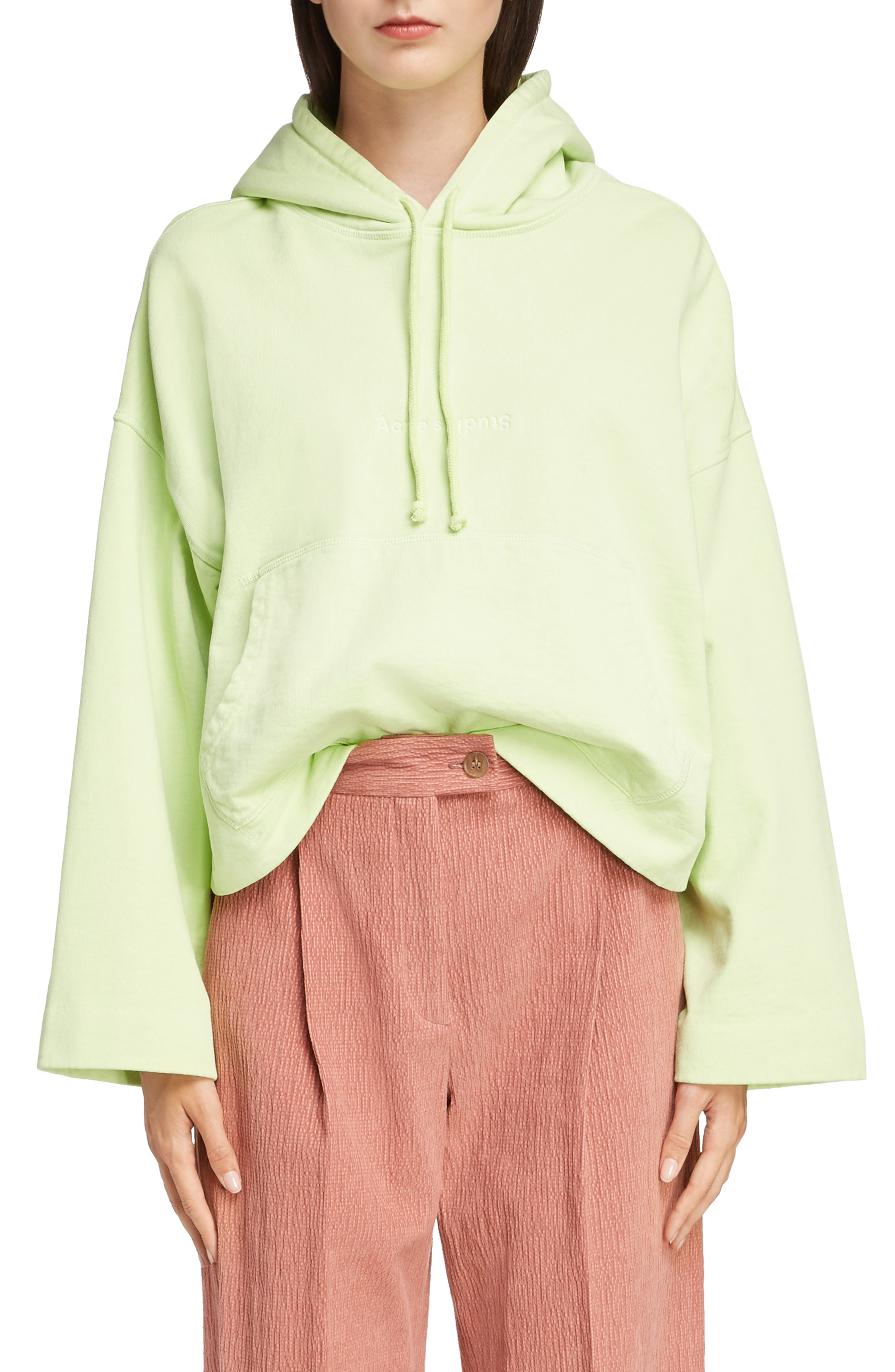 acne studios cropped hoodie