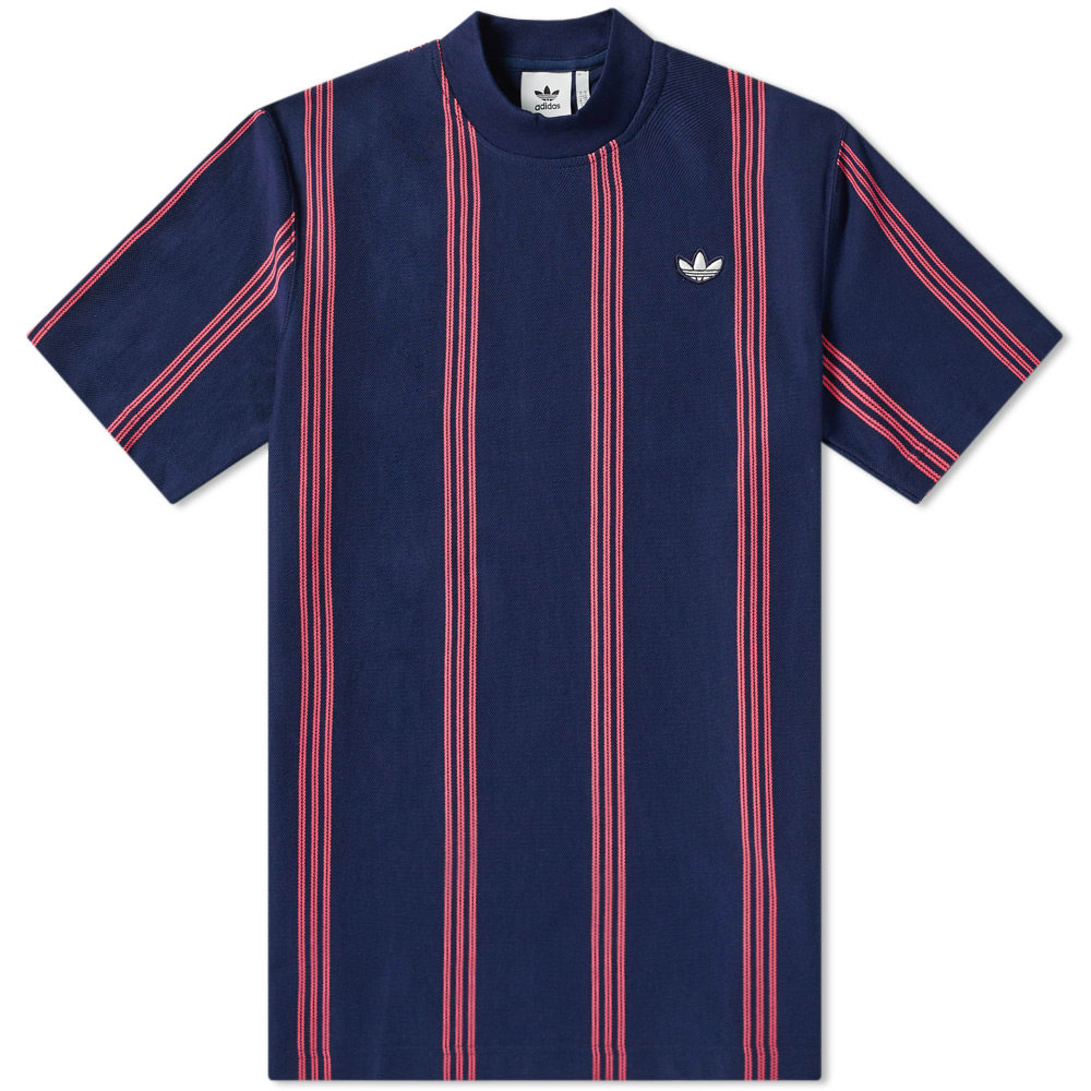 adidas stand collar tee