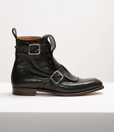 VIVIENNE WESTWOOD Seditionary Punk Boots Black