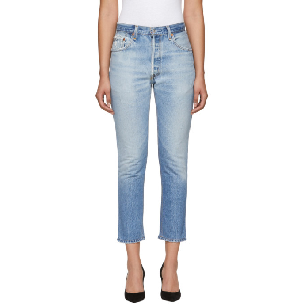 high rise ankle crop levi's