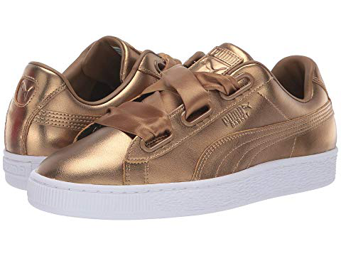 puma basket heart luxe
