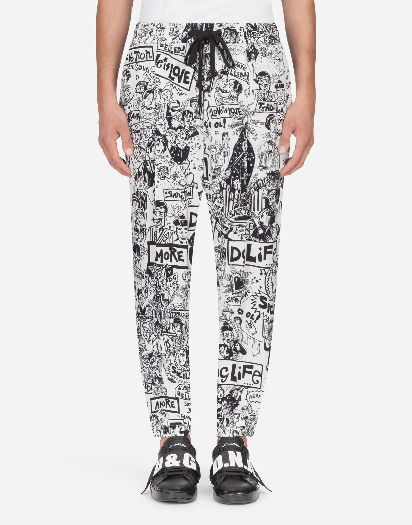 dolce and gabbana jogging pants