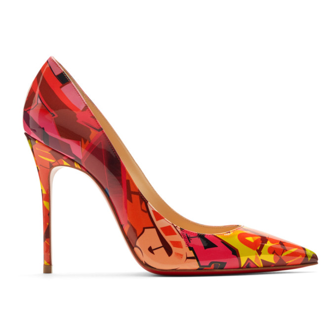 christian louboutin graffiti heels