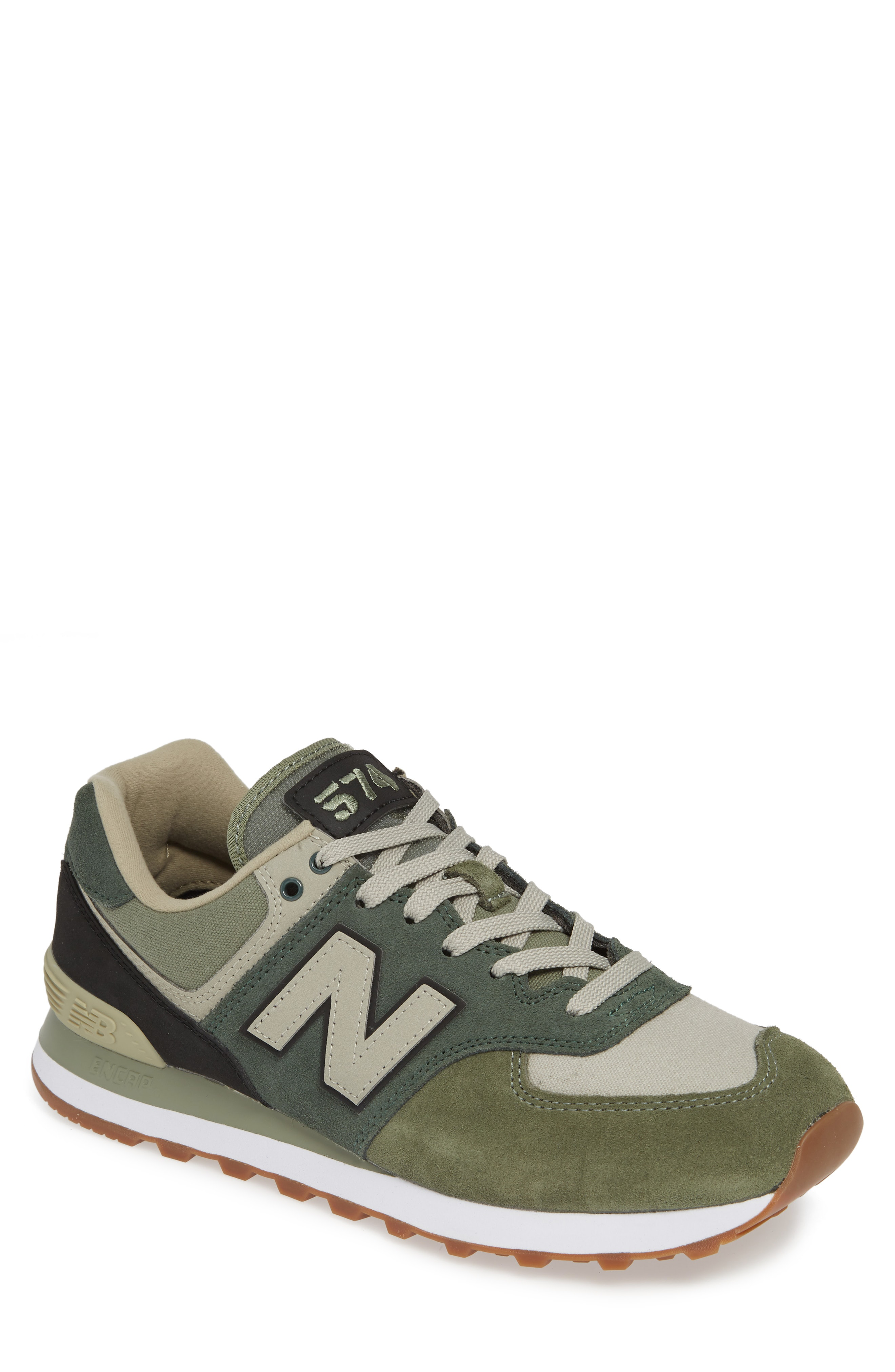 new balance 574 mineral green