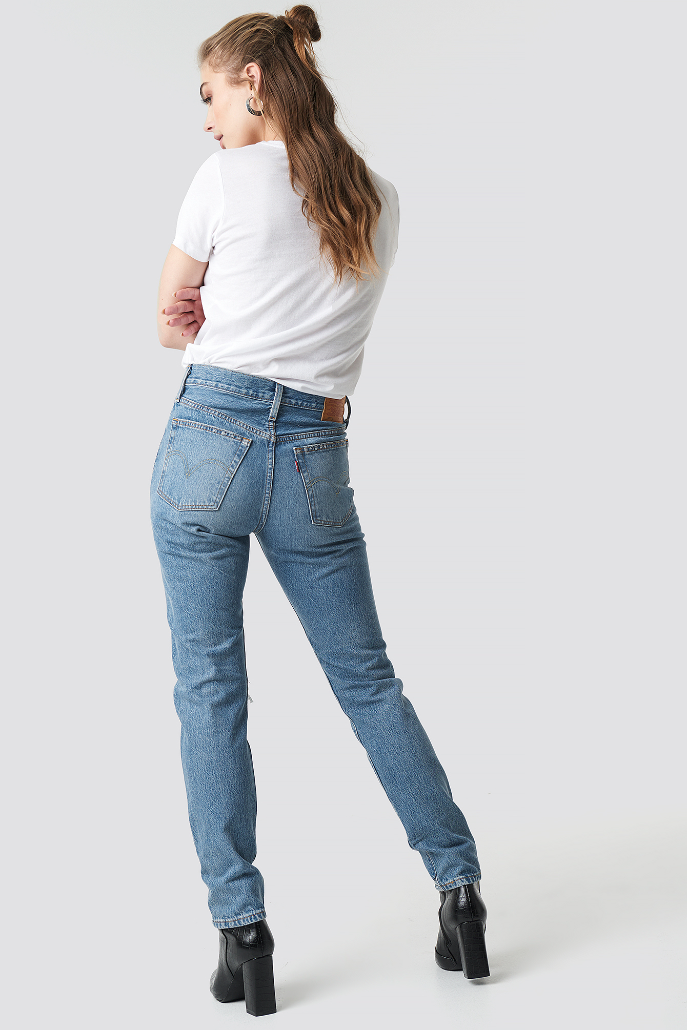 levi's 501 skinny nice as pie