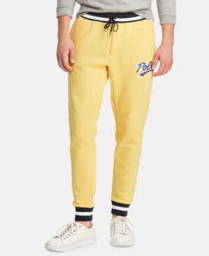 macys mens polo joggers