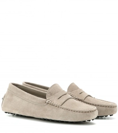 TOD'S Gommini Suede Loafers