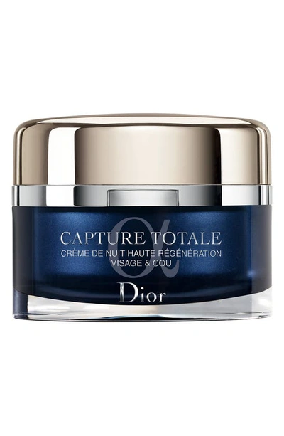 DIOR DIOR CAPTURE TOTALE INTENSIVE RESTORATIVE NIGHT CRÈME FOR FACE & NECK
