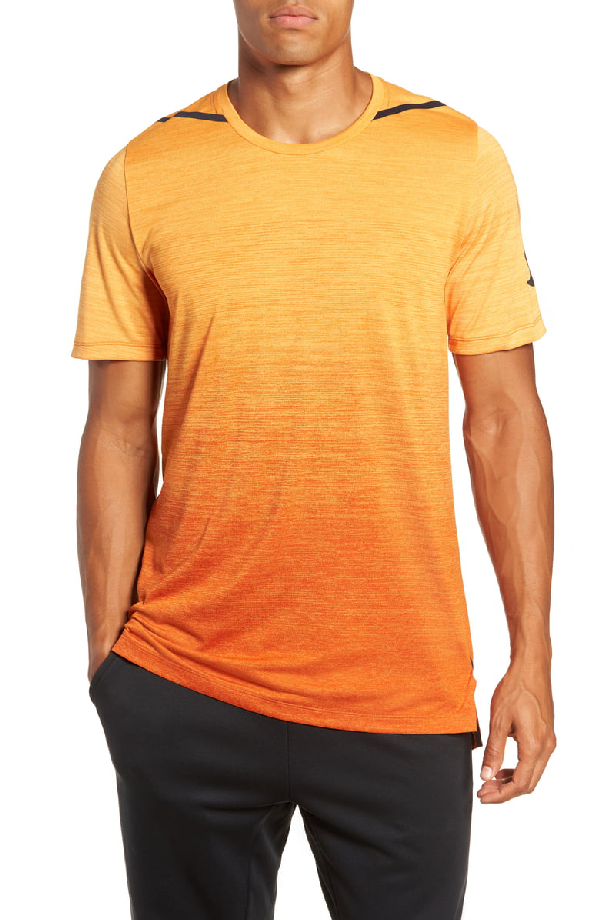 orange peel nike shirt