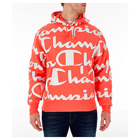 champion red hoddie