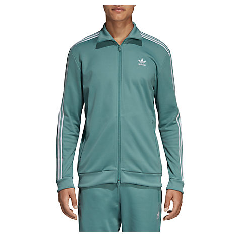 adidas beckenbauer jacket green