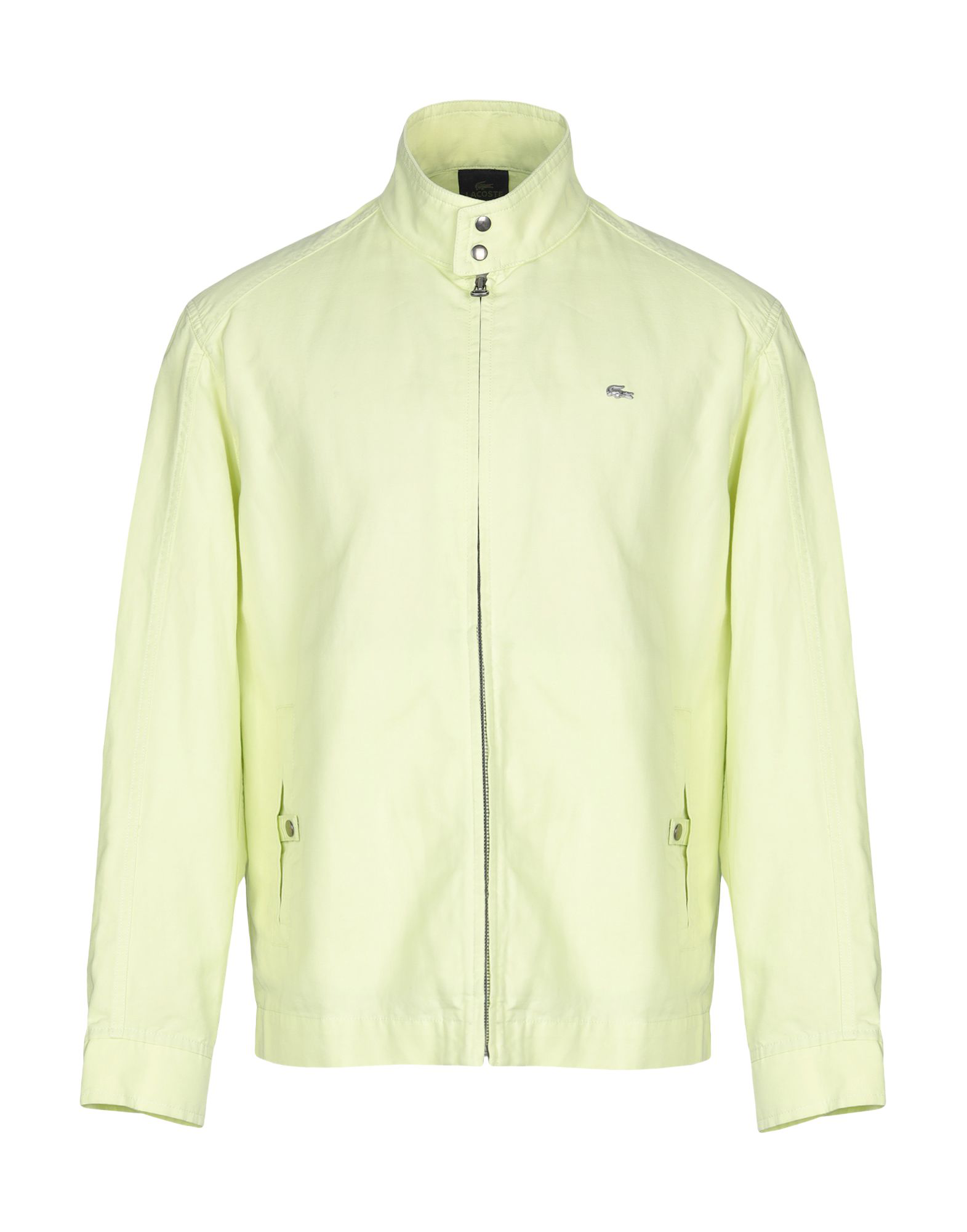 yellow lacoste jacket