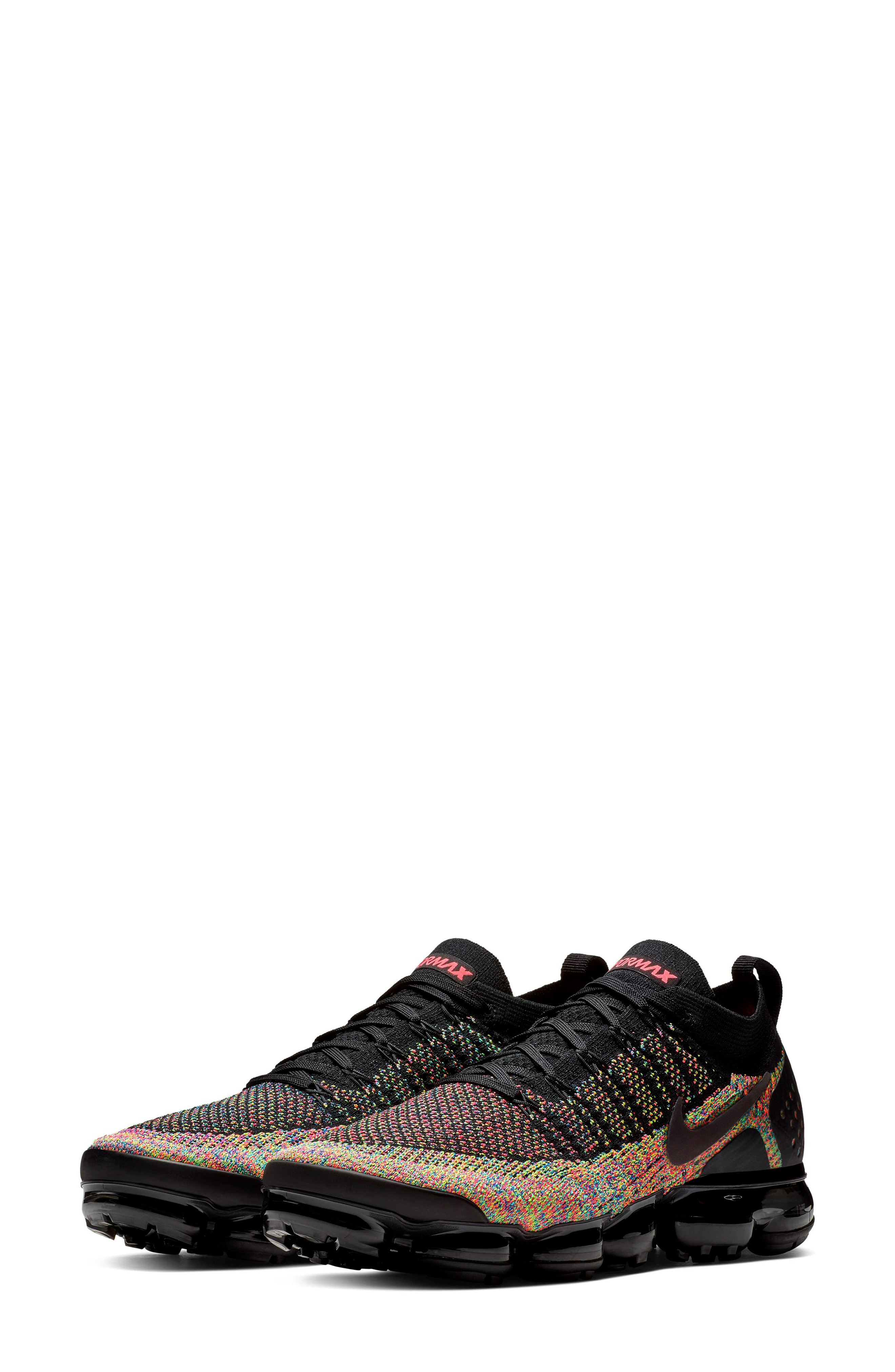 Air Vapormax Flyknit 2.0 Black Shoes Hombre Running